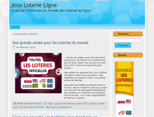 Tablet Screenshot of jeuxloterieligne.com